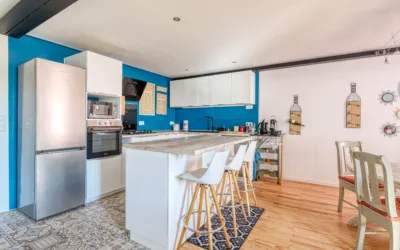 Miribel – maison de ville avec un jardin et un atelier