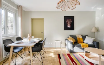 Oullins centre – T2 entièrement rénové et meublé