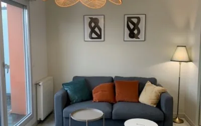 Lyon 8 – magnifique studio avec une belle terrasse